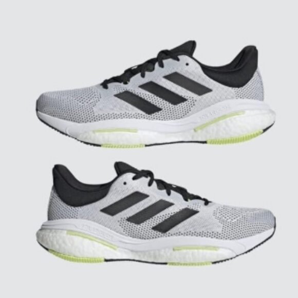 adidas Other - adidas SolarGlide 5 Blue/ White Pulse Lime Men's SIZE 6.5NWT🆕⌚📦🏃💨🚚